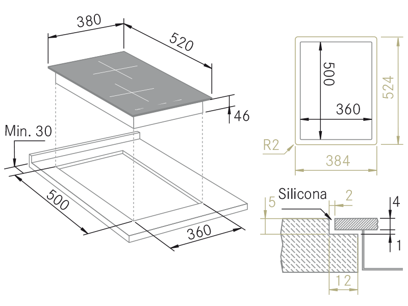 Plano Domino 2 Induction