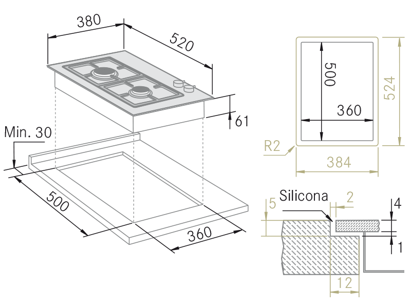 Plano Domino 2 gás 38
