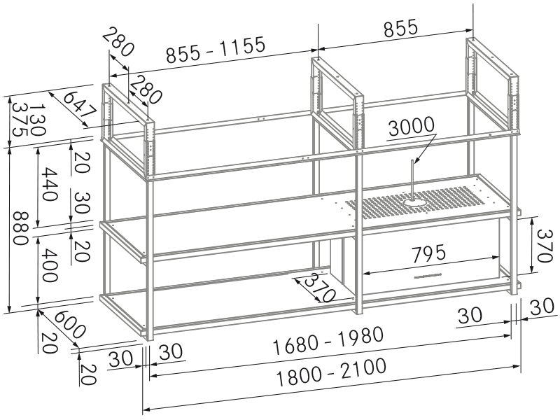 Exaustores - iCustom - Plano técnico