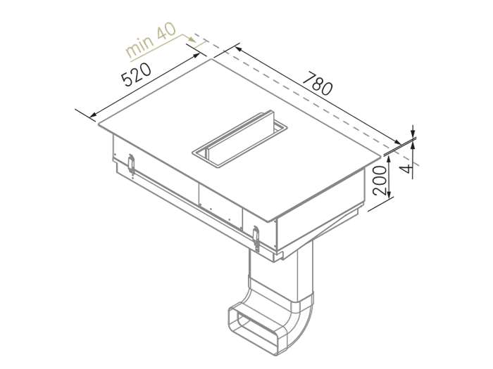 Placas - Flow 53 - Plano técnico