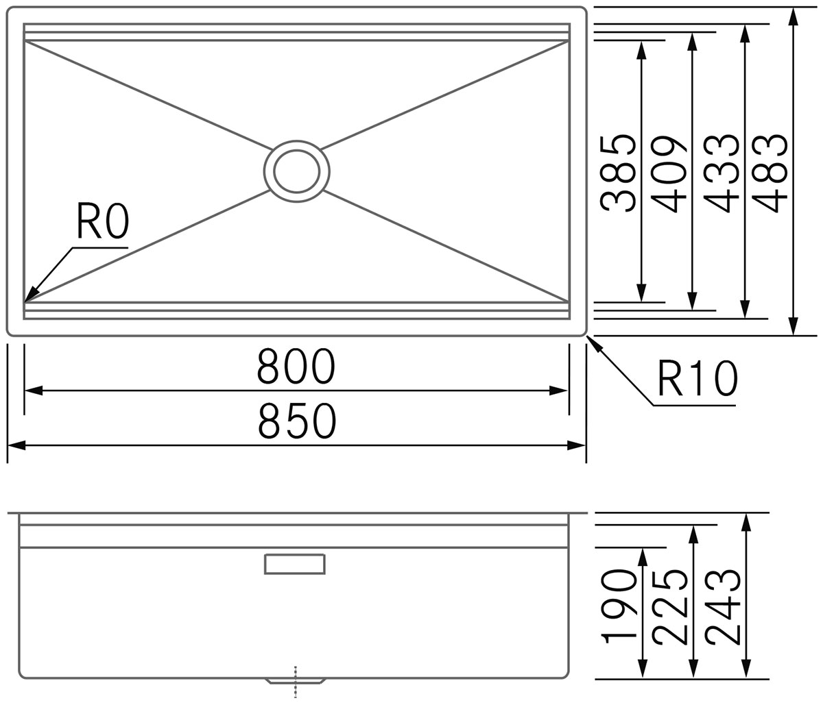 Lava-loiças - Layer 80 - Plano técnico