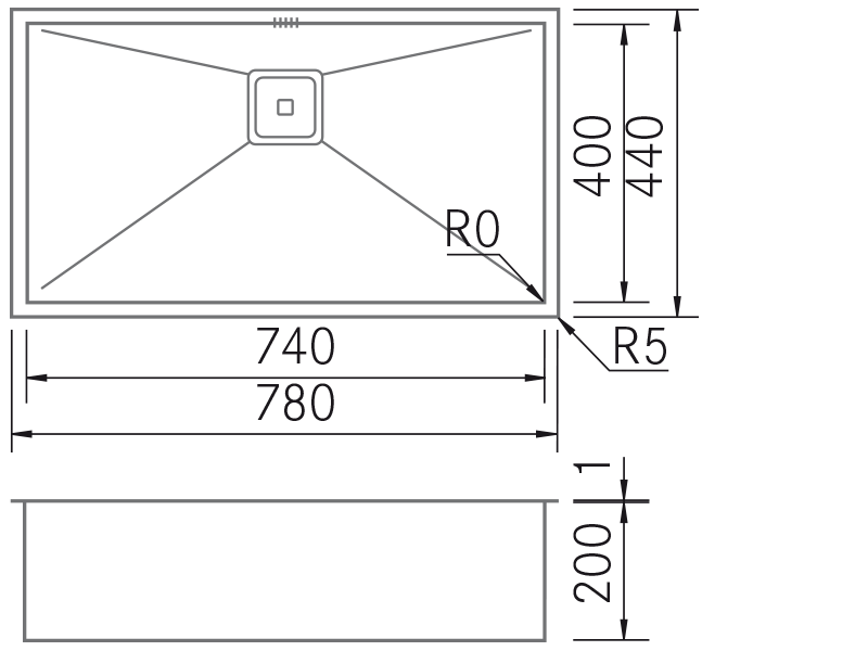 Lava-loiças - BTK-7440 - Plano técnico